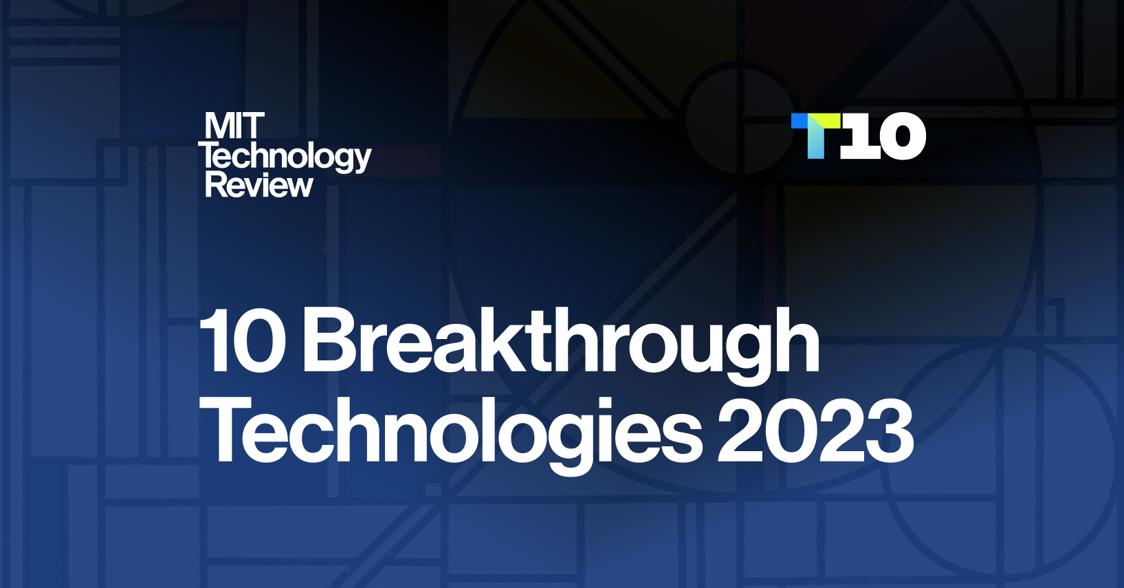 10 Breakrthough technologies, logo i grafiki koncepcyjne związane z niektórymi technologiami